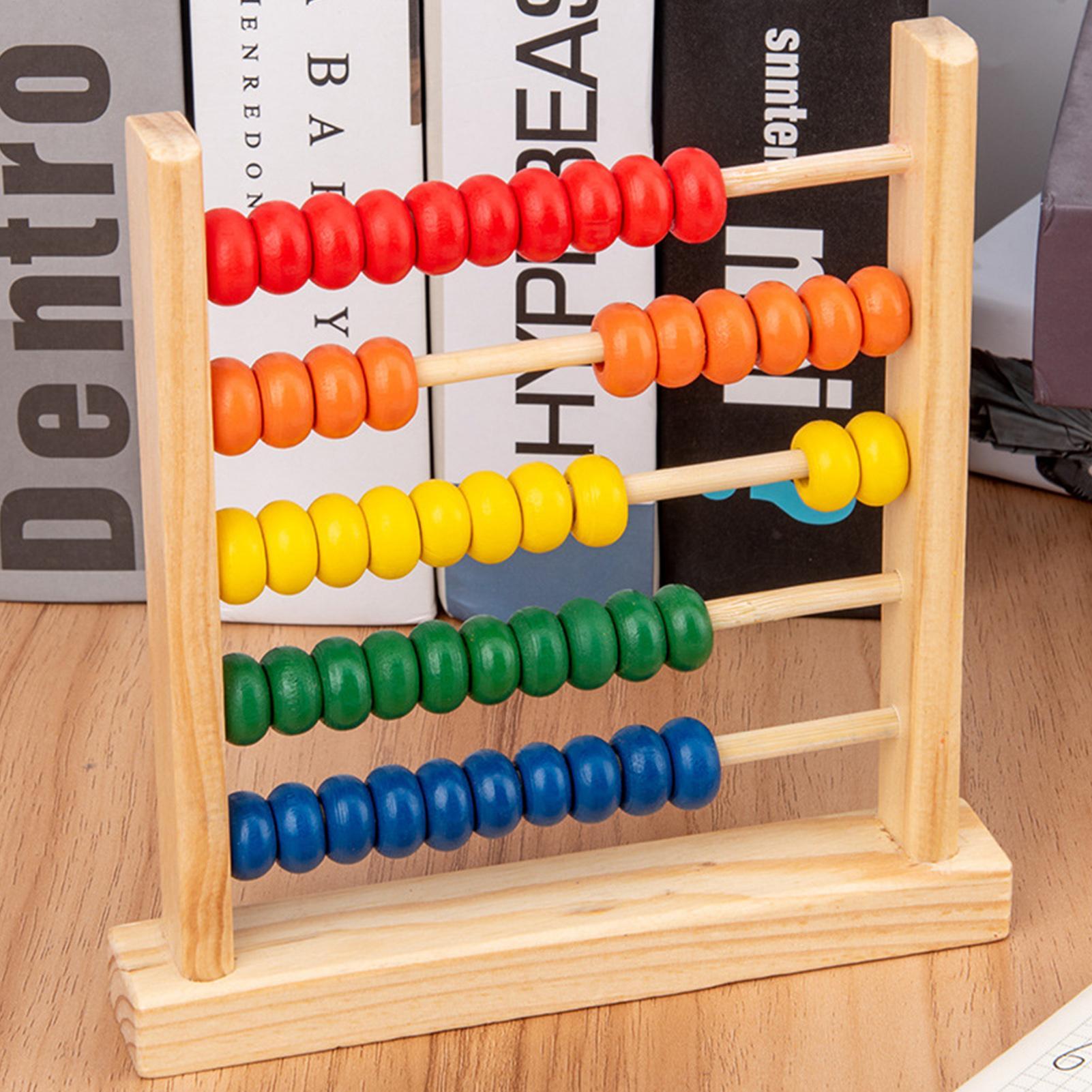 Abacus Counting Bead - Jouets boulier en bois, jeu de