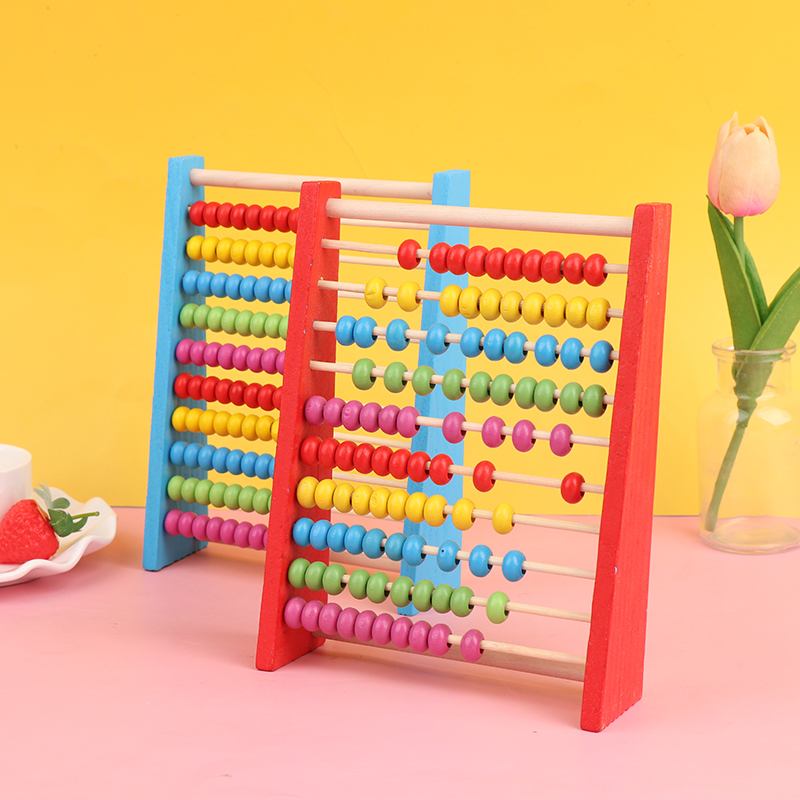 Abacus Counting Bead - Nouveau Calculateur en Bois pour Enfants