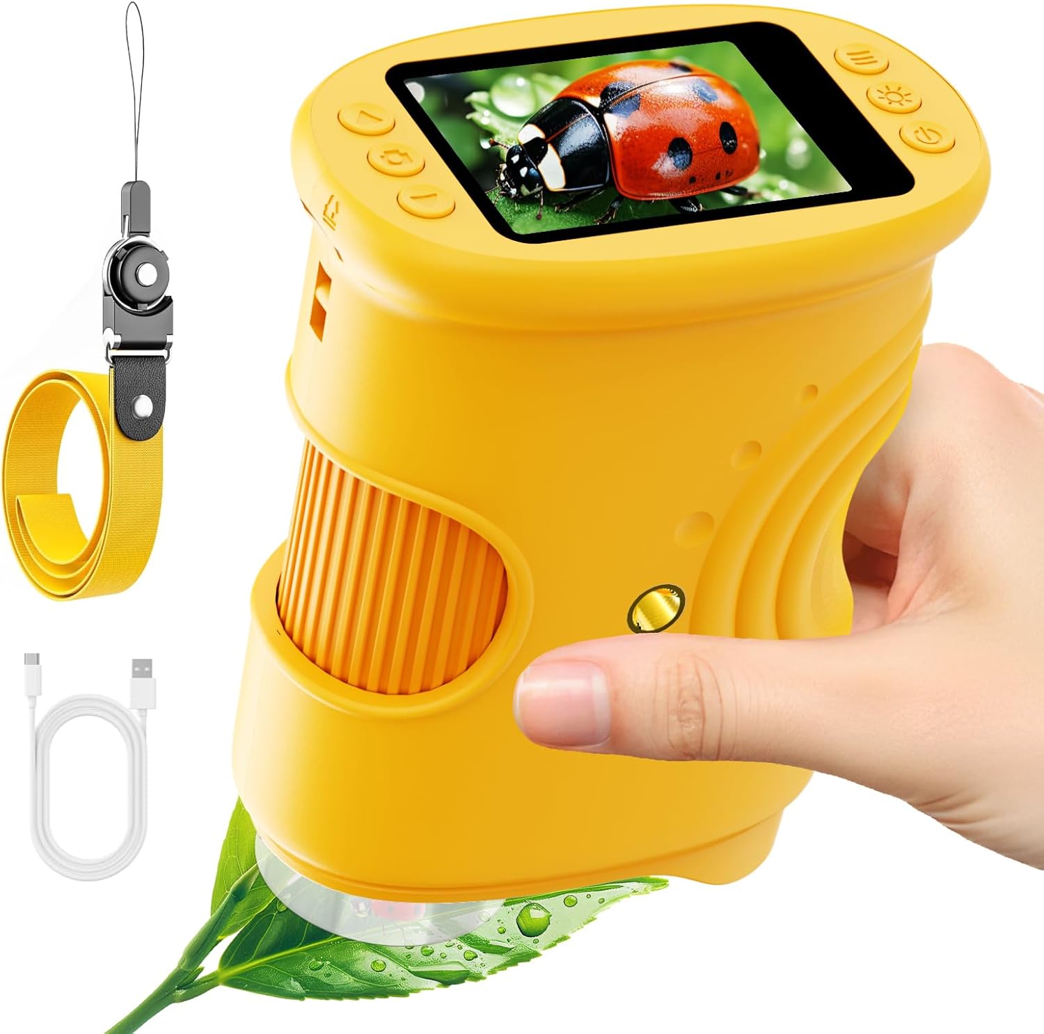 Education Kids Definition - Microscope numérique pour enfants 1000X portable
