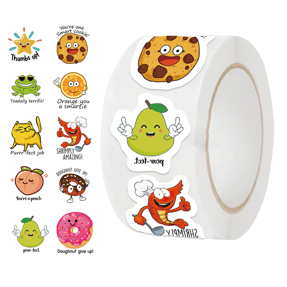 Kids Education Motivation - Autocollants Kawaii pour étudiant étudiant étudiant