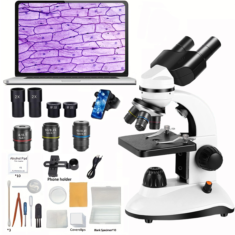Education Kids Definition - Microscope binoculaire, LED haute définition pour