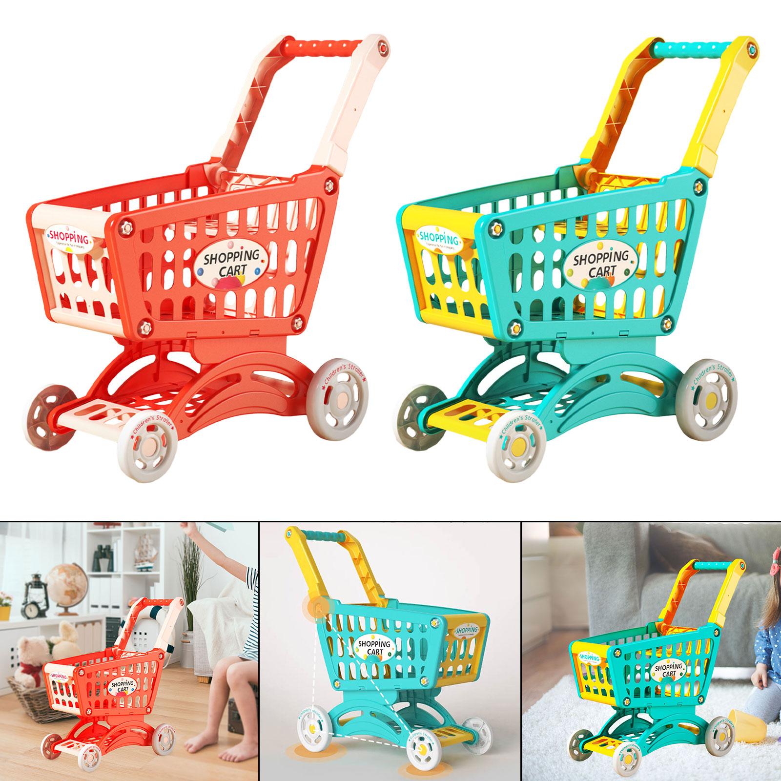Kids Education Desk - Chariot de supermarché jouet pour enfants,