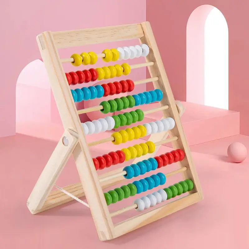 Abacus Counting Bead - Boulier arithmétique Montessori, 1 pièce, jouet