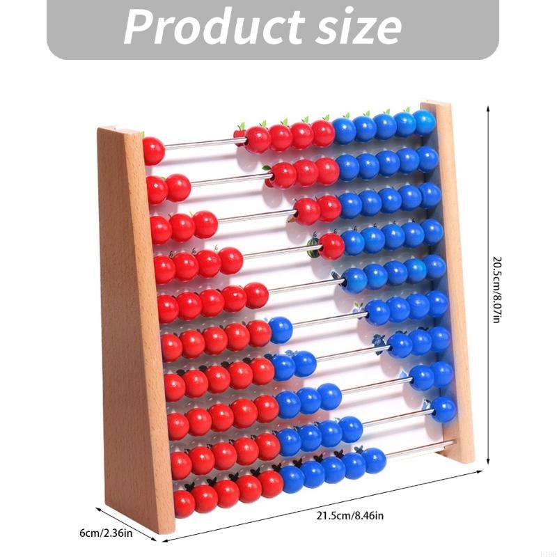 Boulier en bois avec perles ro - Abacus Counting Bead avis et prix
