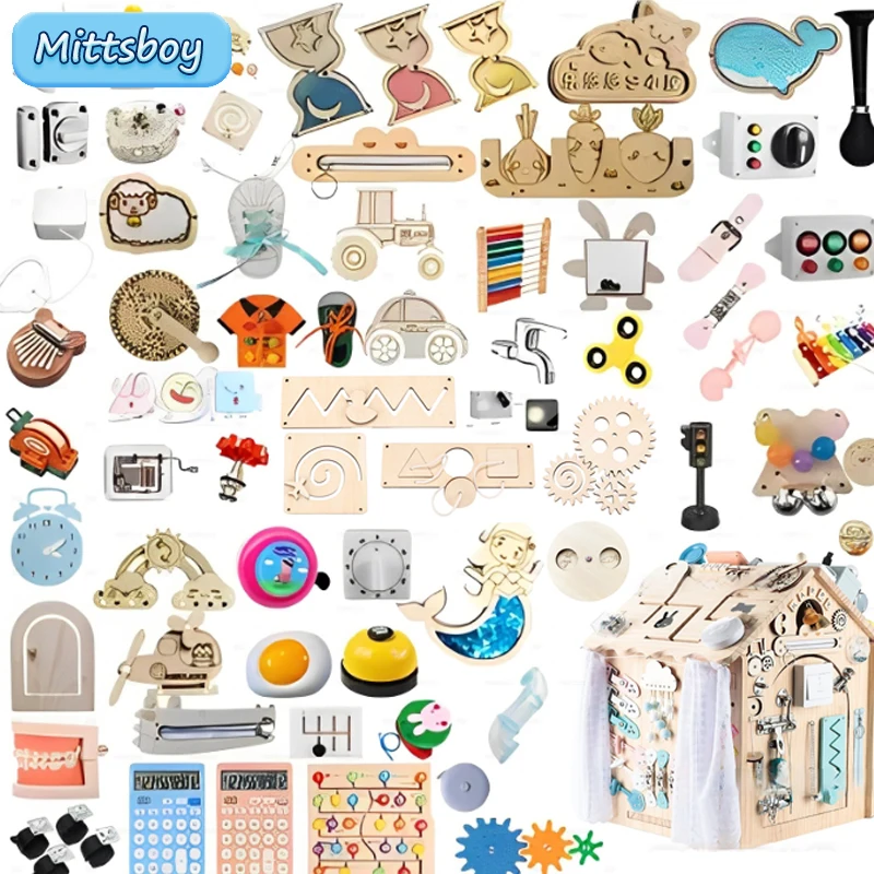 Montessori Busy Board DIY Acce - Kids Education Usa avis et prix