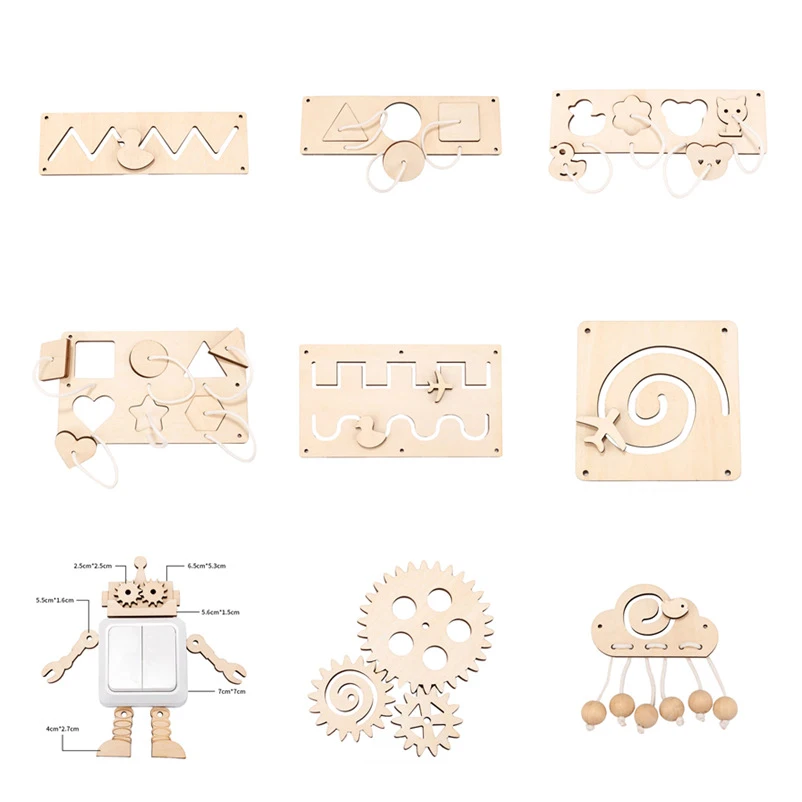 Montessori Busy Board DIY Acce - Kids Education Usa avis et prix