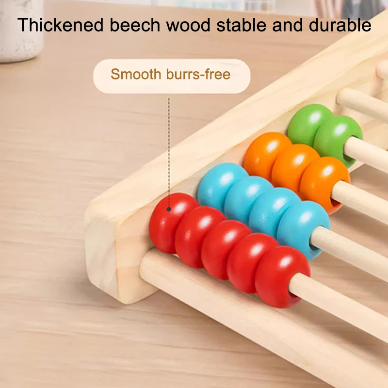 Jouet de comptage en bois boul - Abacus Counting Bead avis et prix
