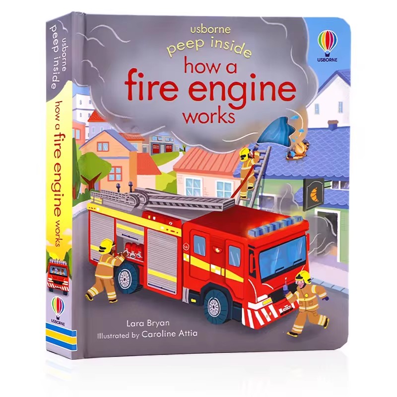 Usborne Peep Inside How A Fire - Kids Education And You avis et prix