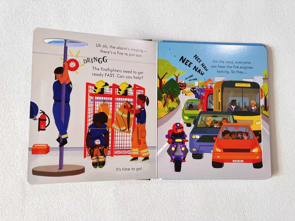 Usborne Peep Inside How A Fire - Kids Education And You avis et prix