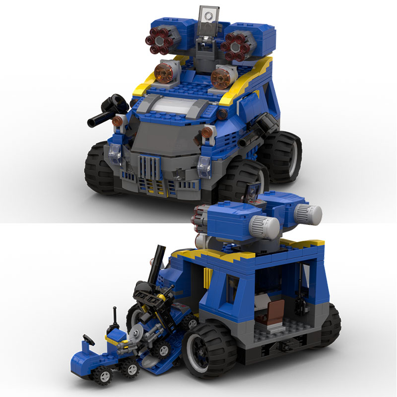 1379 pièces MOC Earth Defense  - Education Kids Definition avis et prix