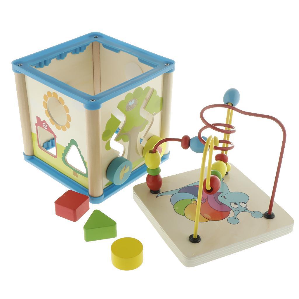 Cube d'activités en bois, puzz - Abacus Counting Bead avis et prix