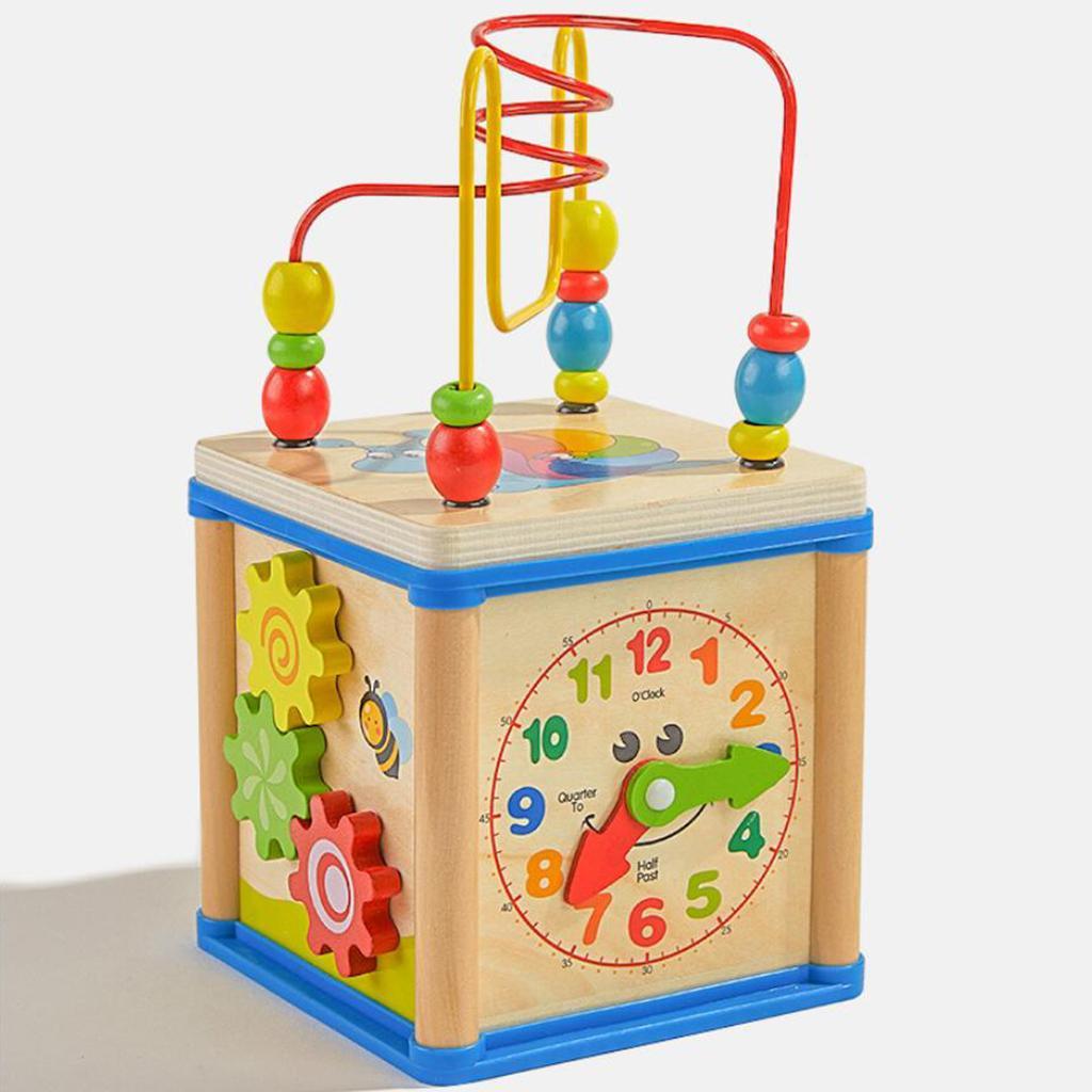 Cube d'activités en bois, puzz - Abacus Counting Bead avis et prix