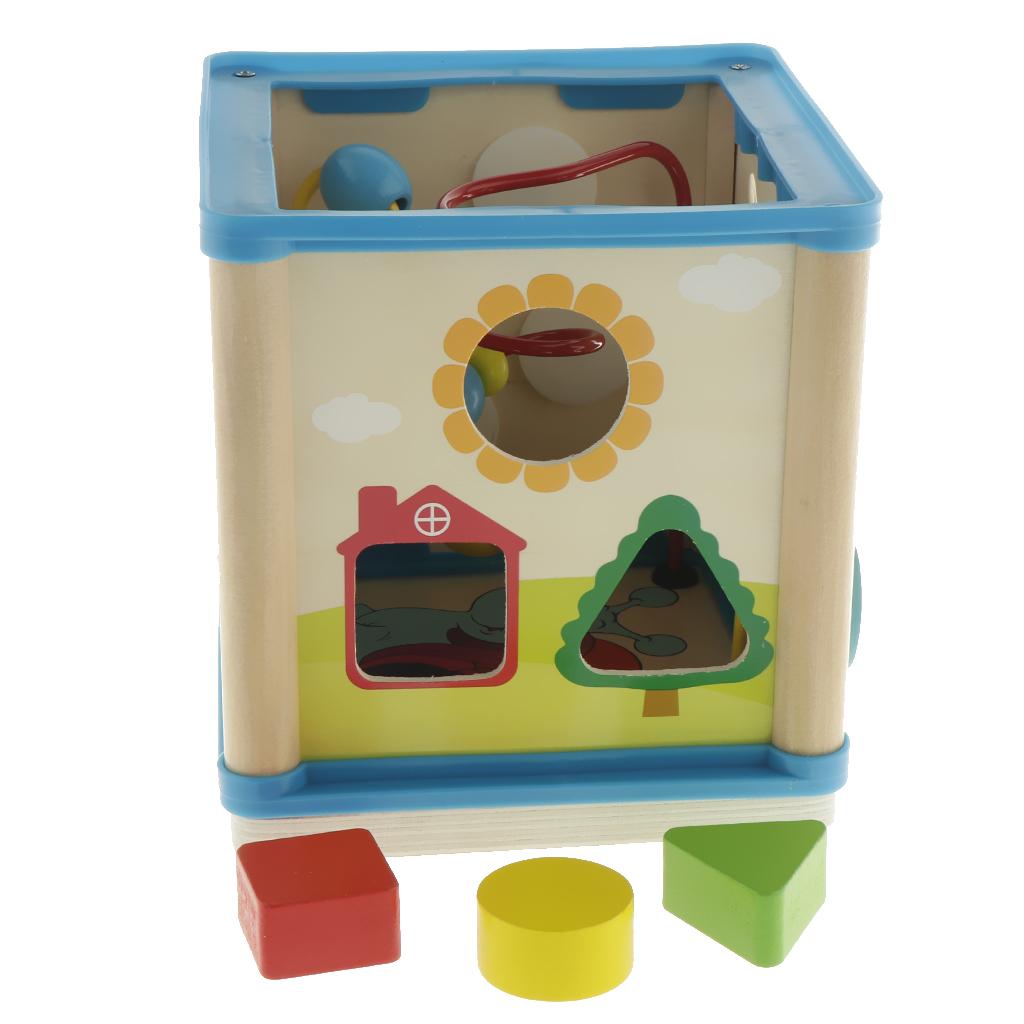 Cube d'activités en bois, puzz - Abacus Counting Bead avis et prix
