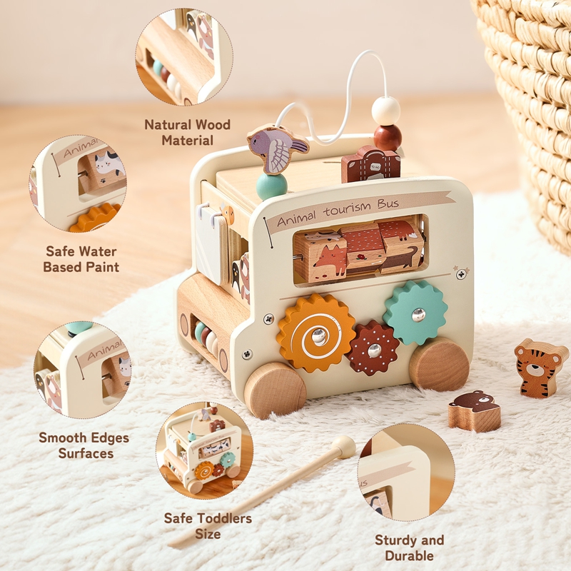 Jouets en bois Montessori pour - Kids Educational Box avis et prix