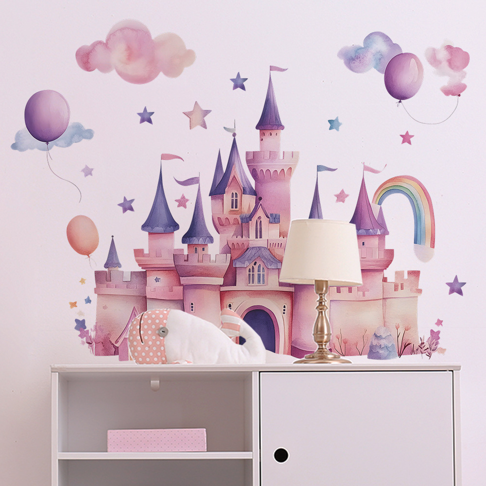 Autocollants muraux château ro - Kids Education Quotes avis et prix