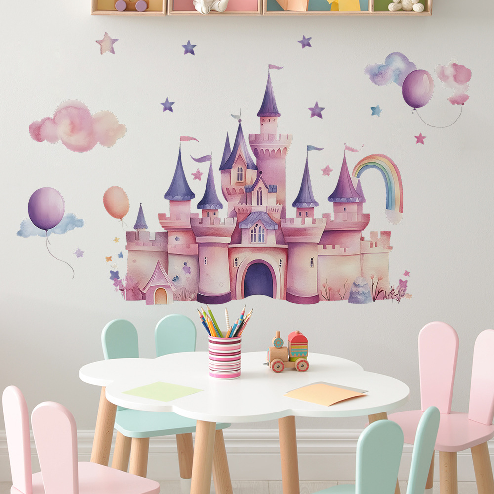 Autocollants muraux château ro - Kids Education Quotes avis et prix