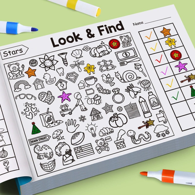 Livre de coloriage Look And Fi - Kids Education And You avis et prix