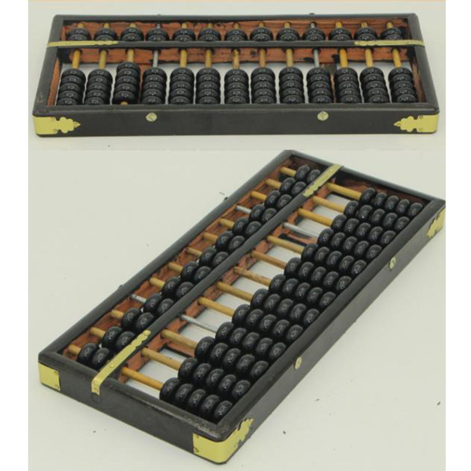 Abaque chinois en bois avec pe - Abacus Counting Bead avis et prix