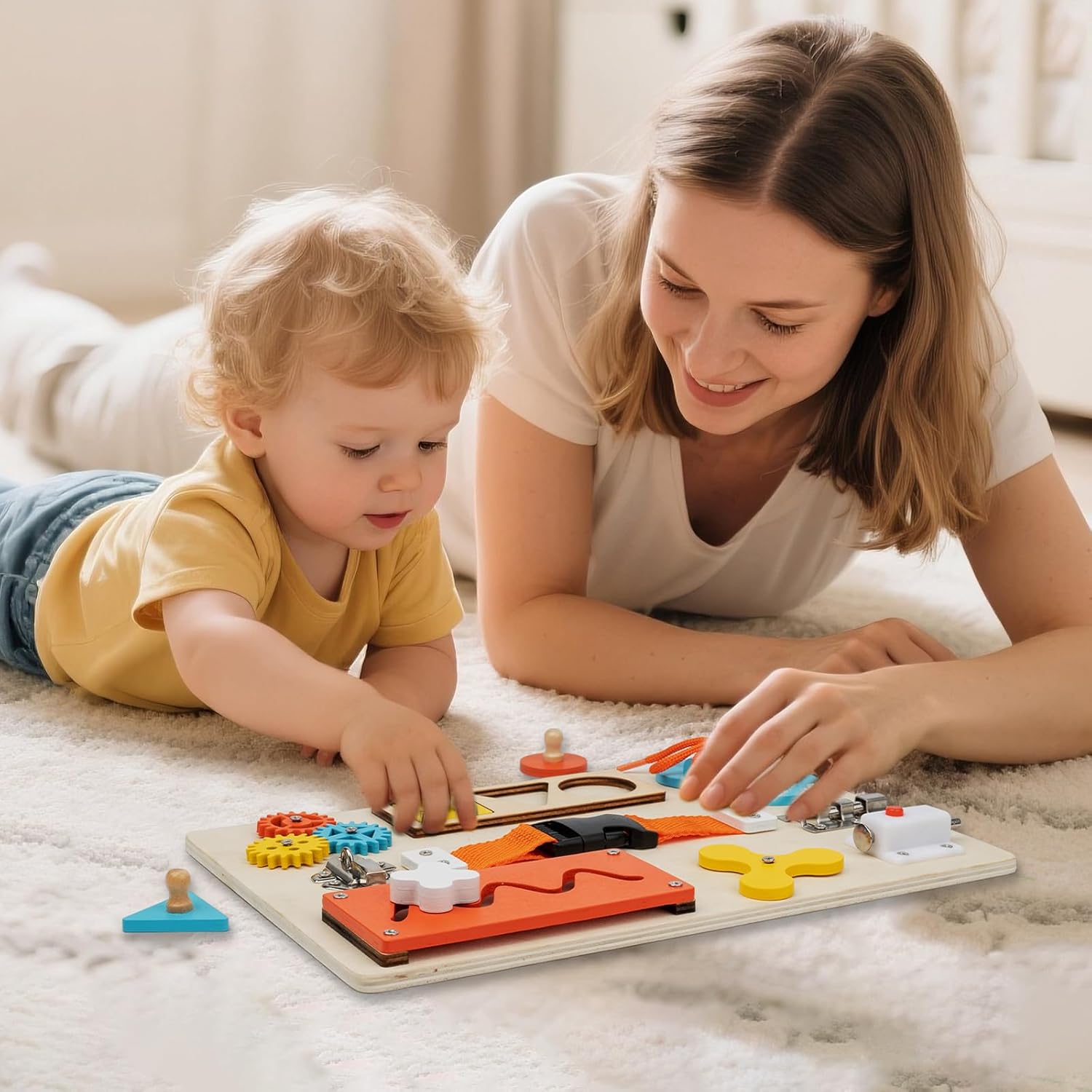 Planche occupée Montessori pou - Kids Educational Box avis et prix