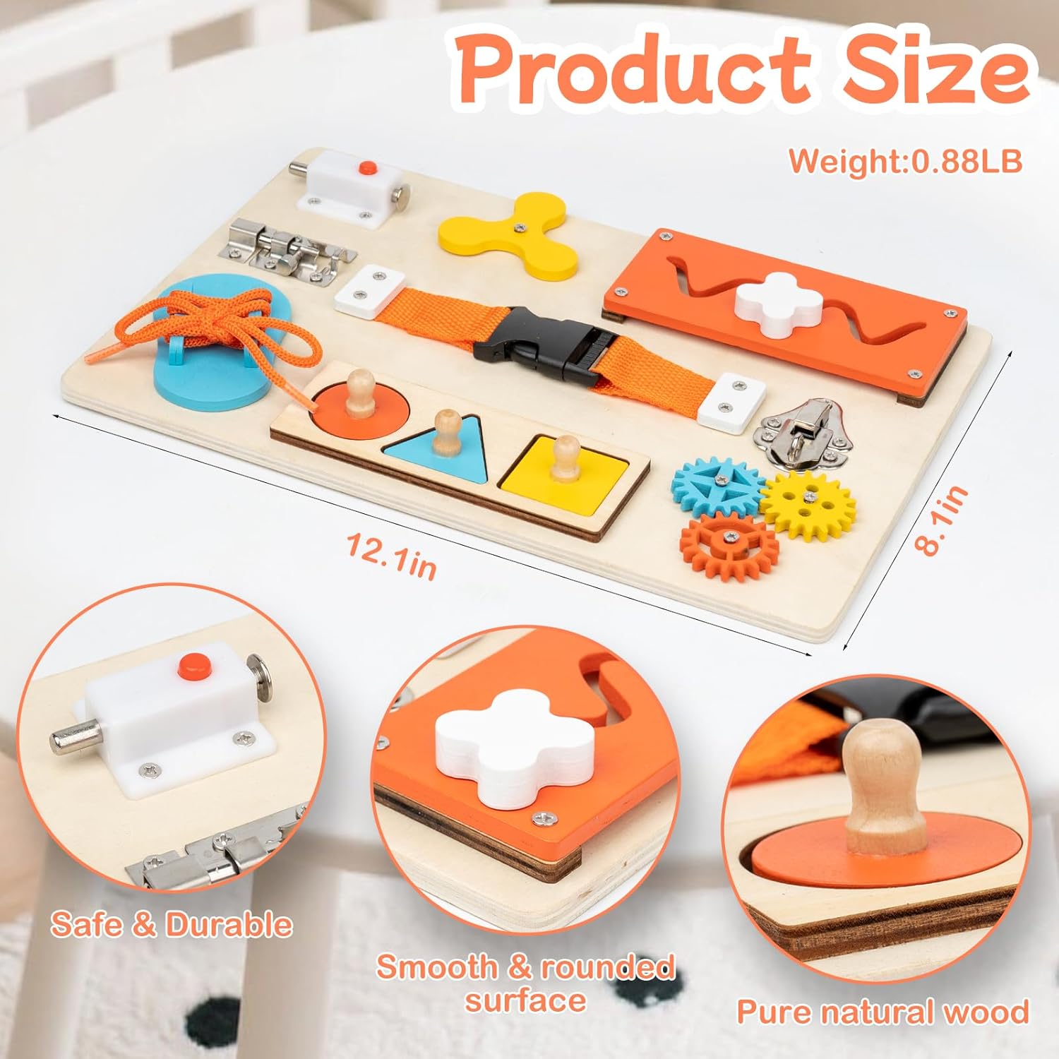 Planche occupée Montessori pou - Kids Educational Box avis et prix
