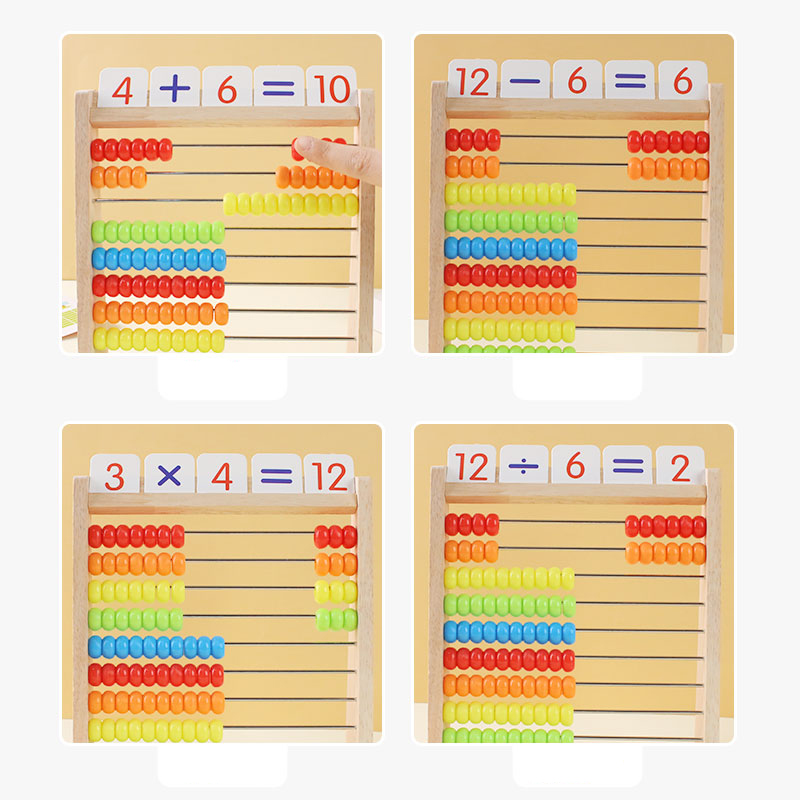 Jouet de comptage en bois boul - Abacus Counting Bead avis et prix