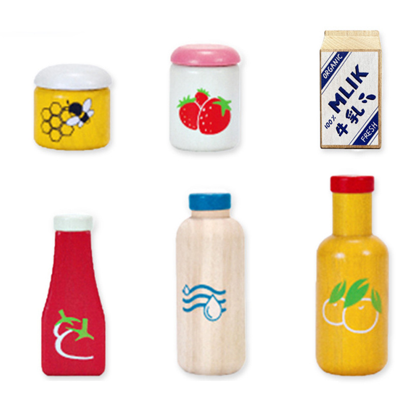 Jouets de cuisine en bois 3D p - Kids Education Usa avis et prix
