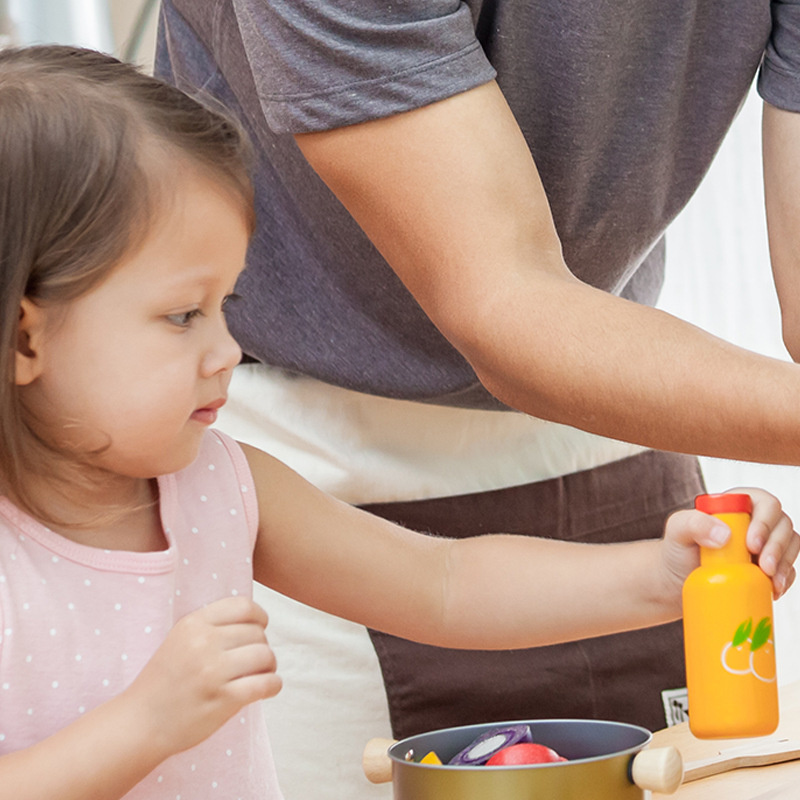 Jouets de cuisine en bois 3D p - Kids Education Usa avis et prix