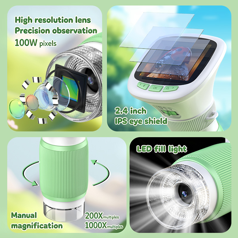 Microscope numérique portable  - Education Kids Definition avis et prix