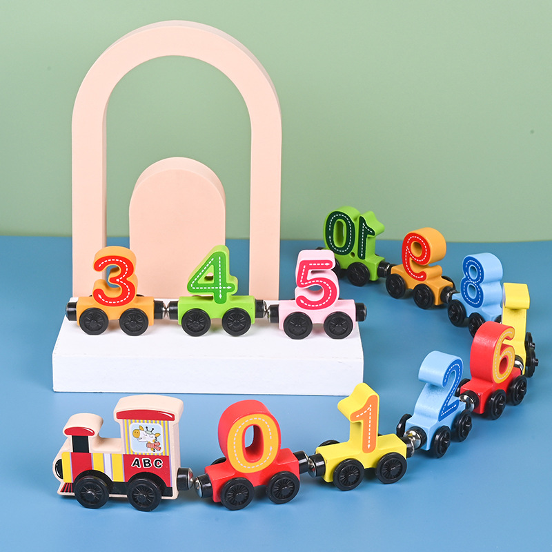 Jouet de Train en bois Montess - Kids Educational Box avis et prix