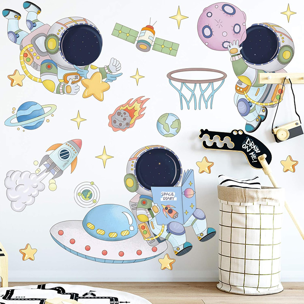 Autocollants muraux d'astronau - Kids Education Quotes avis et prix
